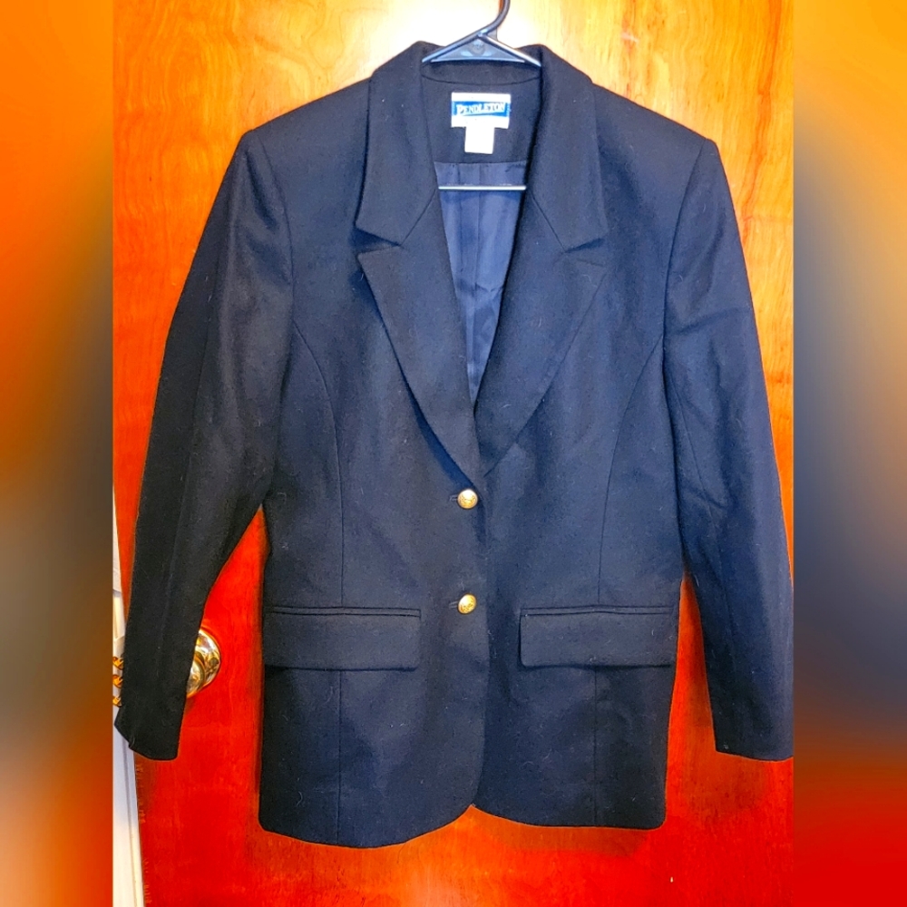Pendleton 100% Virgin Wool Blazer Size 6